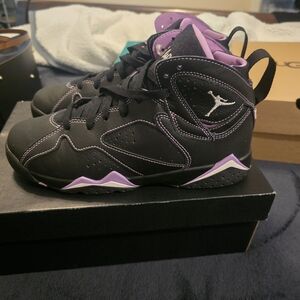 Jordan Kids Sneakers Black and Purple